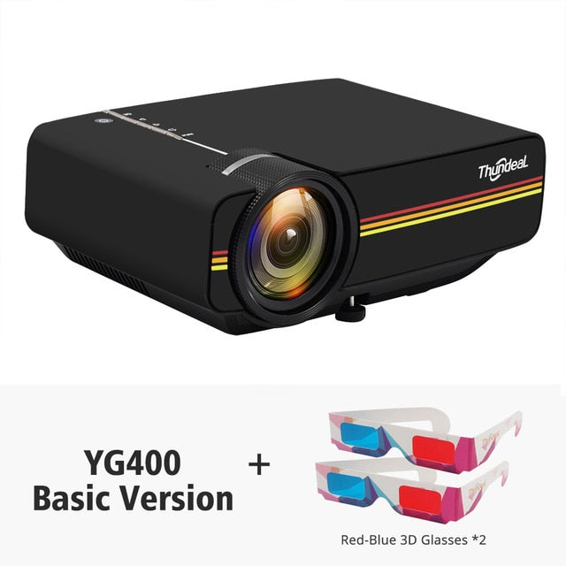 Mini Wired WiFi Home Theater Projector