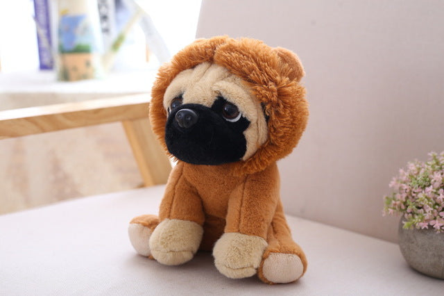 Plush Costumed Pug Stuffed Animal