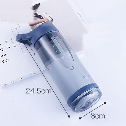 Outdoor Eco-Friendly Hiking Water Bottle with Straw - BPA Free
