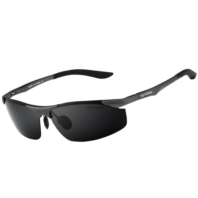 VEITHDIA Aluminum Magnesium Brand Designer Polarized Sunglasses Men's Glasses Driving Glasses Summer Eyewear Accessories for Men