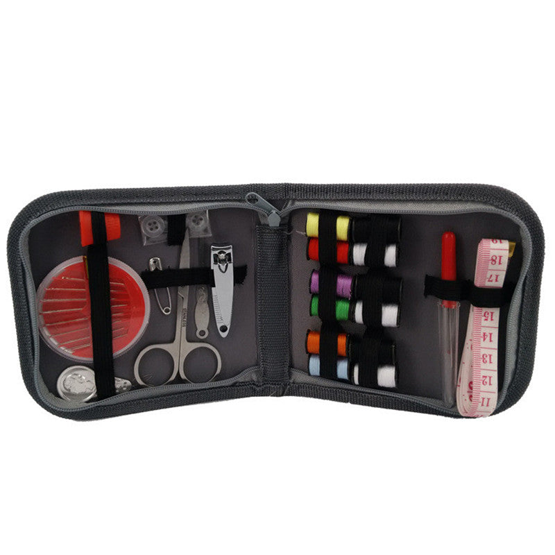 Portable Needle Thread Sewing Kit Tools Travel Stitched Accessory Box