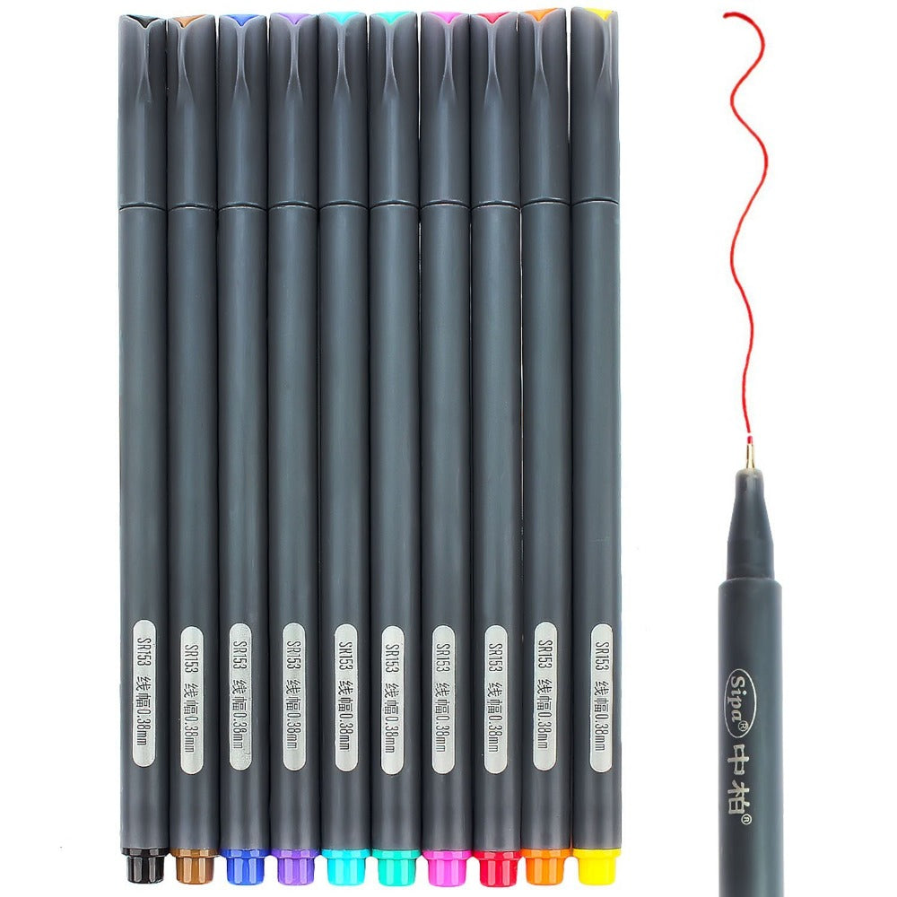 10 Color Marker Sketch Pen Art Set