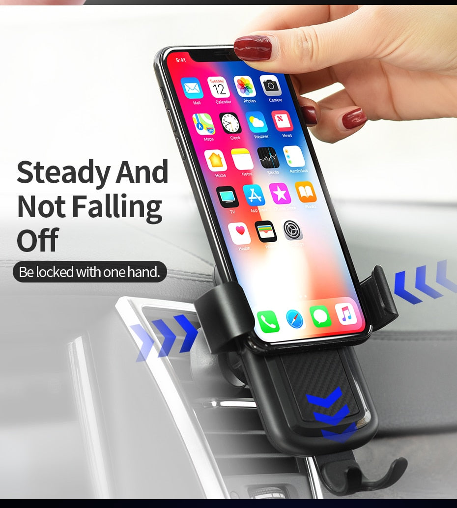 Qi Wireless Smart Phone Charger and Car Mount