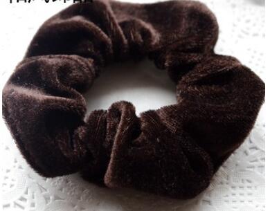 Women's winter velvet hair Scrunchies