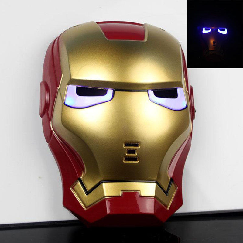 The Avengers Superhero LED Iron Man Mask