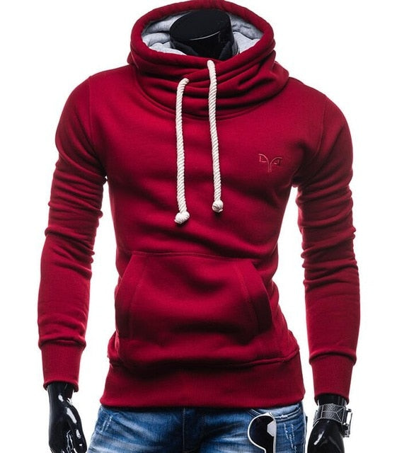 Men's Turtleneck Slim Fit Pullover Sweatshirt
