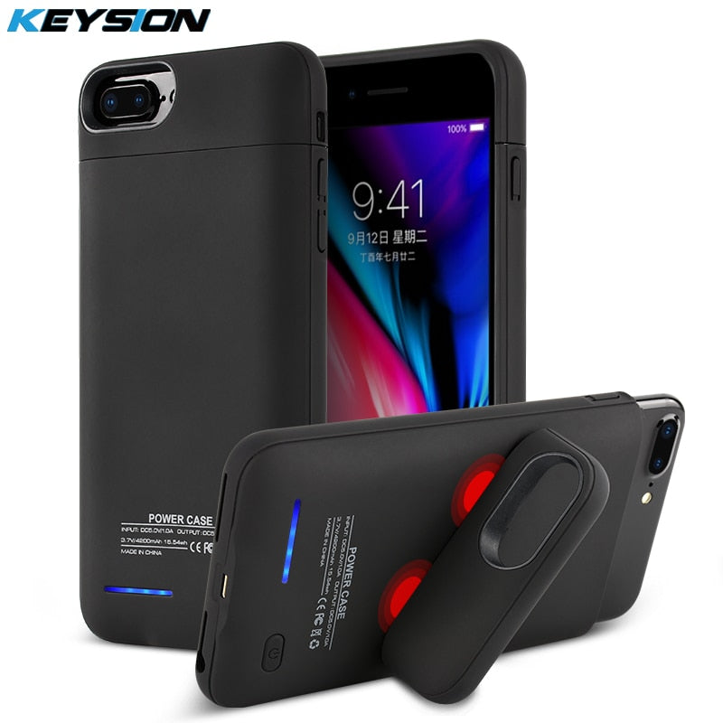 KEYSION 3000/4200mAh Portable Charging Case For iphone