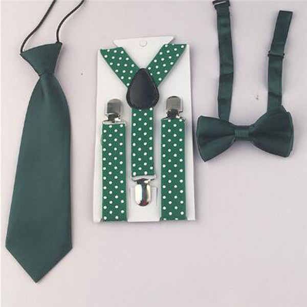 Baby Boy Toddler Adjustable Necktie Set