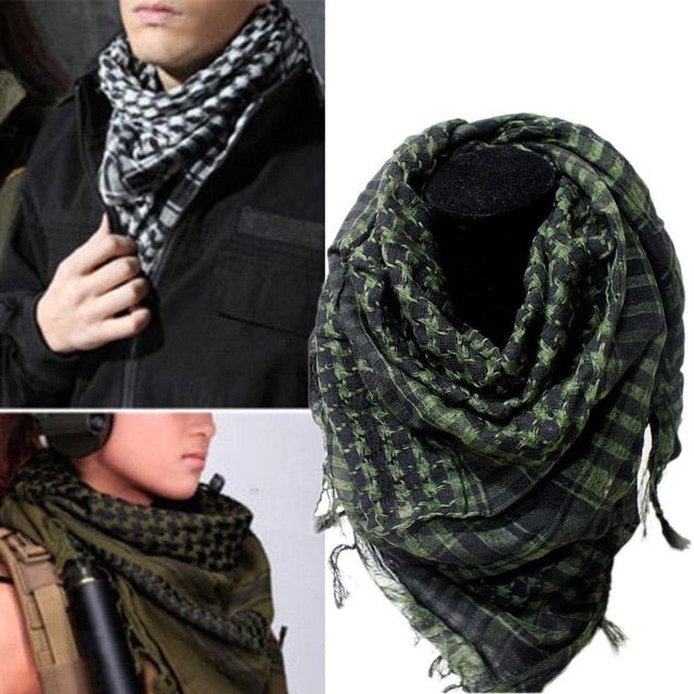 100% Cotton Thick Tactical Windproof Scarves