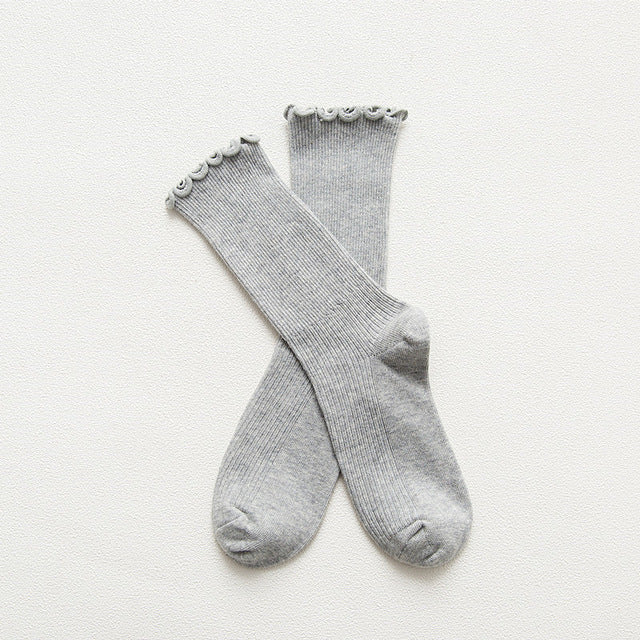 Women's Harajuku Retro Cute Cotton Socks