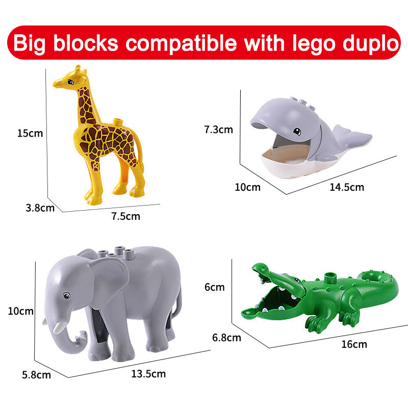 Animal Model Figures big Building Block