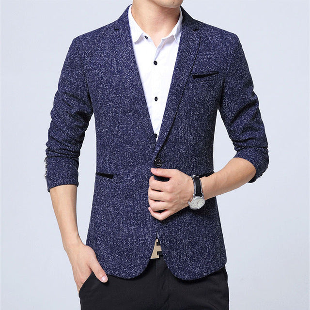 Men's Casual Slim Fit Blazer