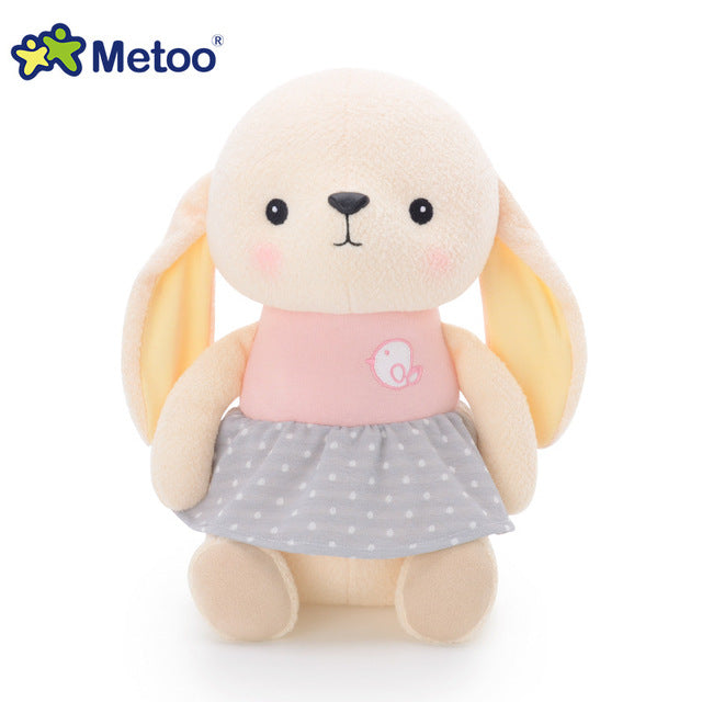 8 Inch Kawaii Plush Stuffed Animal Cartoon Kids Toys for Girls Children Baby Birthday Christmas Gift Bear Rabbit Metoo Doll