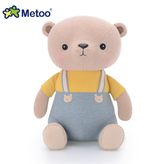 8 Inch Kawaii Plush Stuffed Animal Cartoon Kids Toys for Girls Children Baby Birthday Christmas Gift Bear Rabbit Metoo Doll