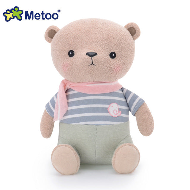 8 Inch Kawaii Plush Stuffed Animal Cartoon Kids Toys for Girls Children Baby Birthday Christmas Gift Bear Rabbit Metoo Doll