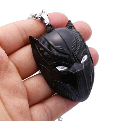 NEW Black Panther Avengers Necklace keyring wakanda Pendant Men Jewelry