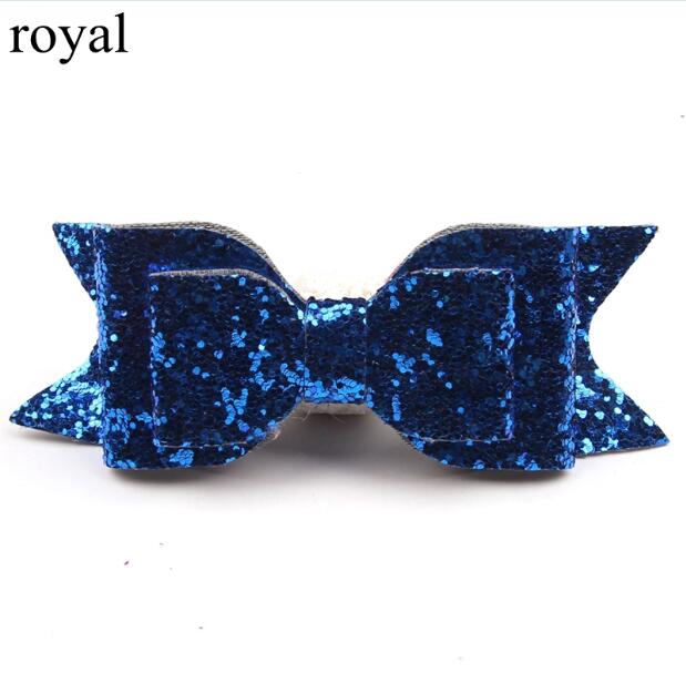 Retal Hair Clip Women Baby Girl 12CM Big Glitter Hair Bow Kids Hairpins Hair Clip For Children Hair Accessories Toddler Headwear