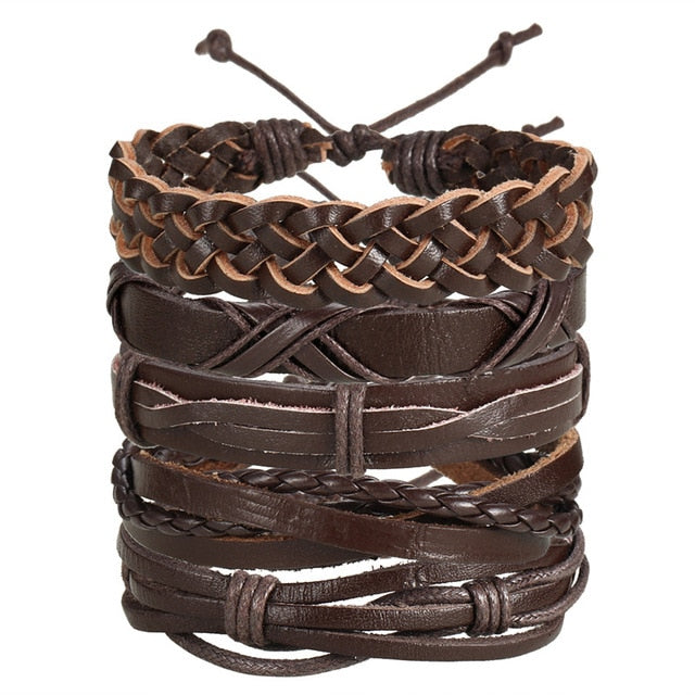 Vintage Multi-Layer Braided Bracelet