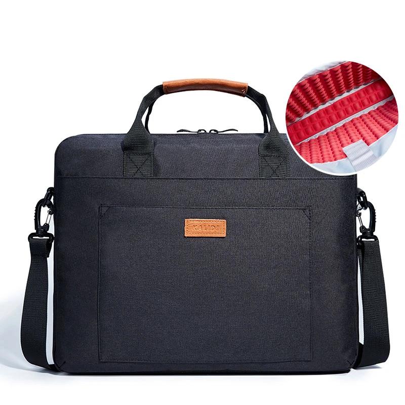 KALIDI 15 17.3 Inch Laptop Bag Waterproof Notebook Bag for Mackbook Air Pro 13.3 15.6 17.3 Laptop Shoulder Handbag 14 17 Inch