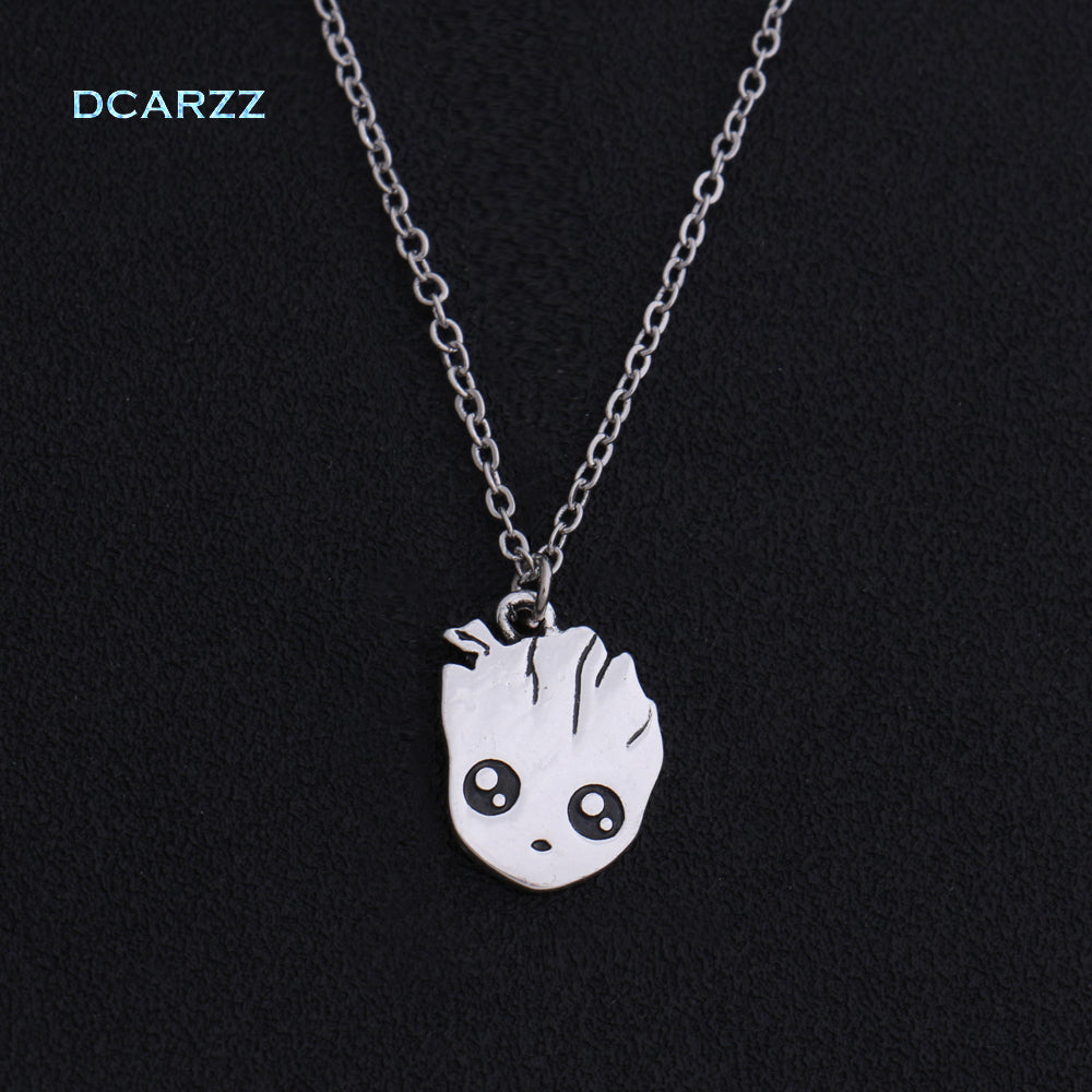 The Baby Groot Necklace Pendant Avengers:Infinity War Movie Cosplay Jewelry