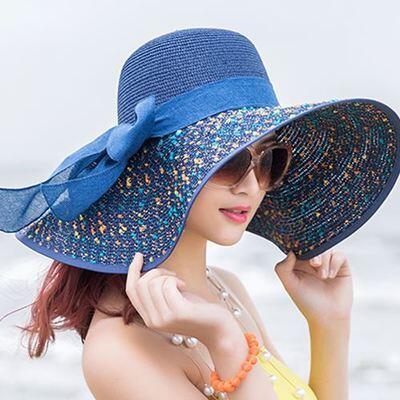 Women's Large Brim Floppy Sun Hat