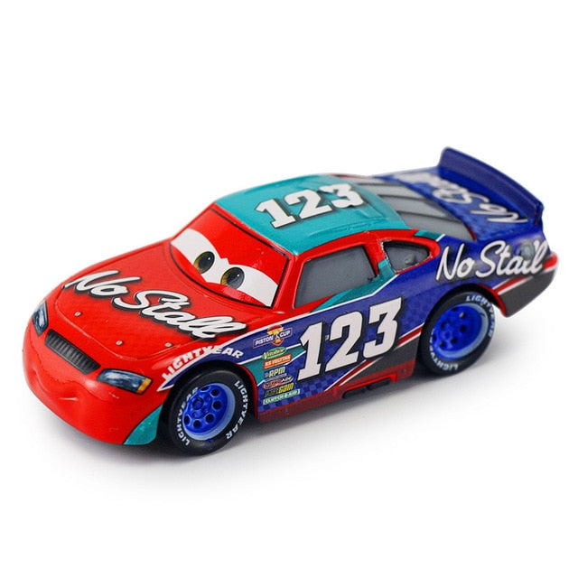 Disney Pixar Cars 3 Miss Fritter Lightning McQueen Jackson Storm Cruz Ramirez Metal Car Model Children's Day Gift For Kid Boy