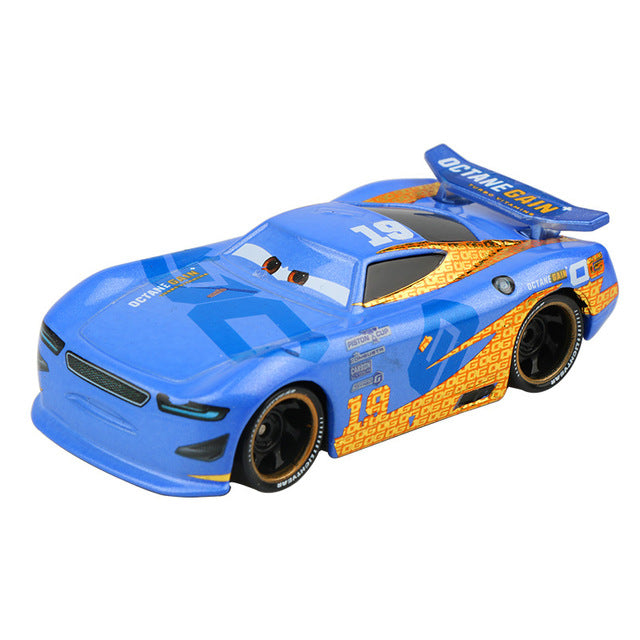 Disney Pixar Cars 3 Miss Fritter Lightning McQueen Jackson Storm Cruz Ramirez Metal Car Model Children's Day Gift For Kid Boy