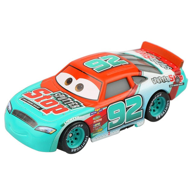 Disney Pixar Cars 3 Miss Fritter Lightning McQueen Jackson Storm Cruz Ramirez Metal Car Model Children's Day Gift For Kid Boy