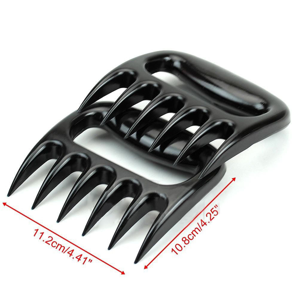 Black Grizzly Bear Paw Claw Meat Shredders