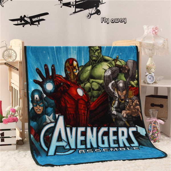 Little Kids Marvel Avengers Fleece Blanket