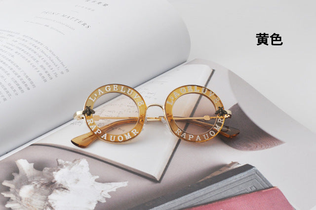 Child NEW designer Kids Round Frame Sunglasses Children Glasses UV400 Baby Summer Eyeglasses Vintage Cute Girl Eyewear