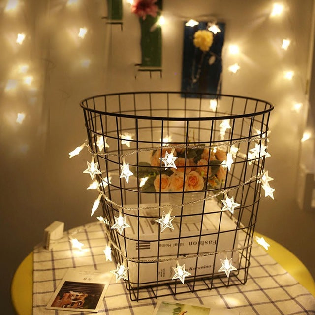 Stars LED String Lights - Battery Powered