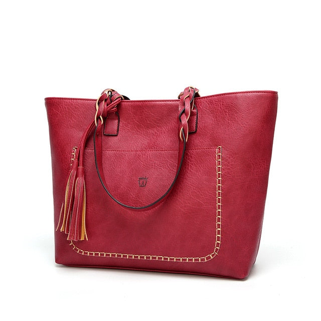 Women's Retro Vintage Tassel Elegant Shoulder Bag