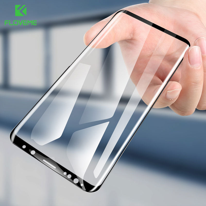 FLOVEME For Samsung S9 S8 Screen Protector 3D Curved Full Cover Ultra Soft Film For Samsung Galaxy S8 S9 Plus Not Tempered Glass