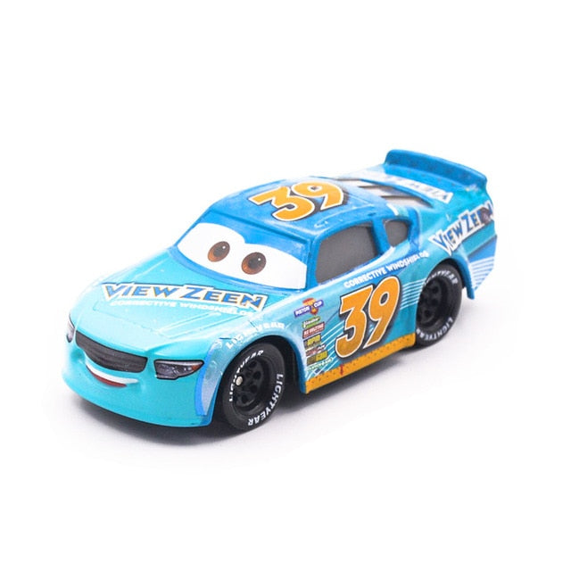 Disney Pixar Cars 3   New Lightning McQueen Jackson Storm Cruz Ramirez Diecast Metal Car Model Birthday Gift Toy For Kid Boy