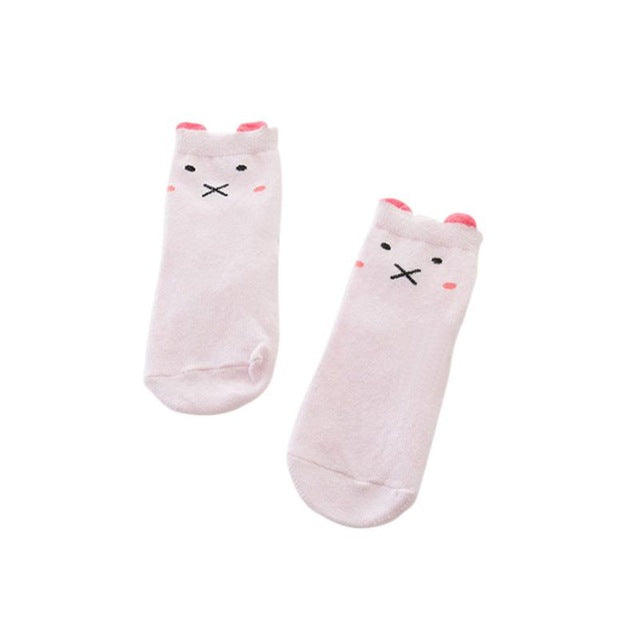 Boys Kids Socks Infant Baby Girls Anti-Slip Winter Socks Children Warm Soft Cute Cotton Animal Pattern Socks