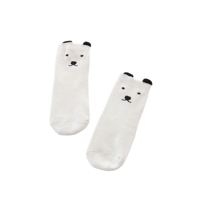 Boys Kids Socks Infant Baby Girls Anti-Slip Winter Socks Children Warm Soft Cute Cotton Animal Pattern Socks