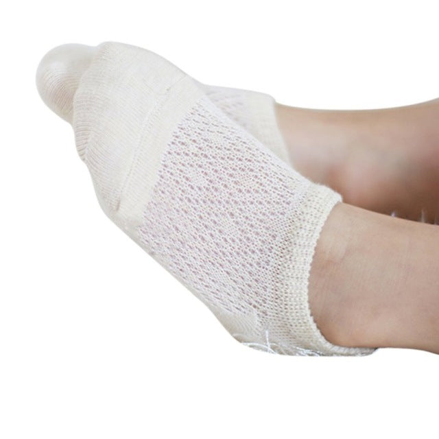 Toddler Newborn Cotton Ankle Socks Baby Girls Mesh Hollow out Socks Breathable Soft Kids