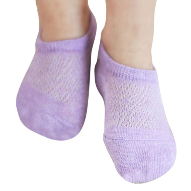 Toddler Newborn Cotton Ankle Socks Baby Girls Mesh Hollow out Socks Breathable Soft Kids