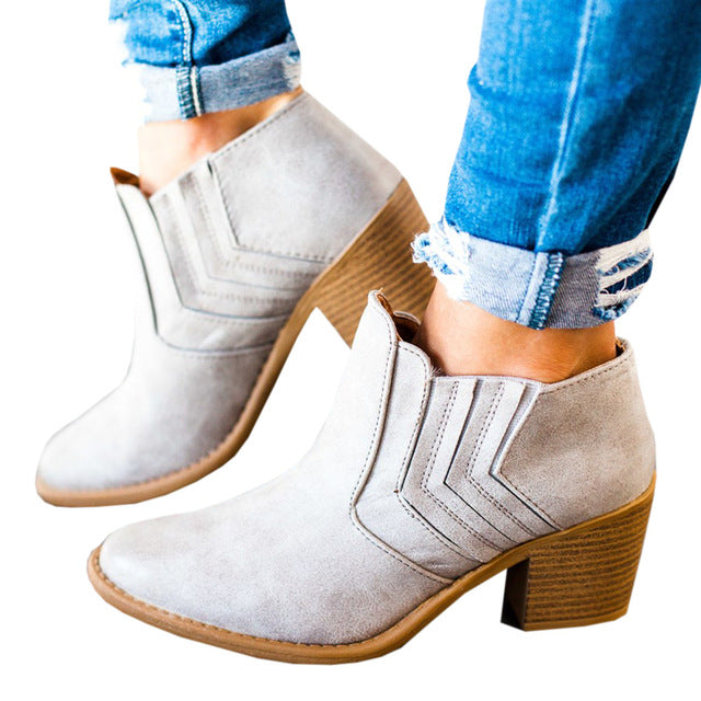 New Winter Shoes Women Chelsea Boots Fashion Women's Boots Ladies Brand Ankle Botas Plus Size 40