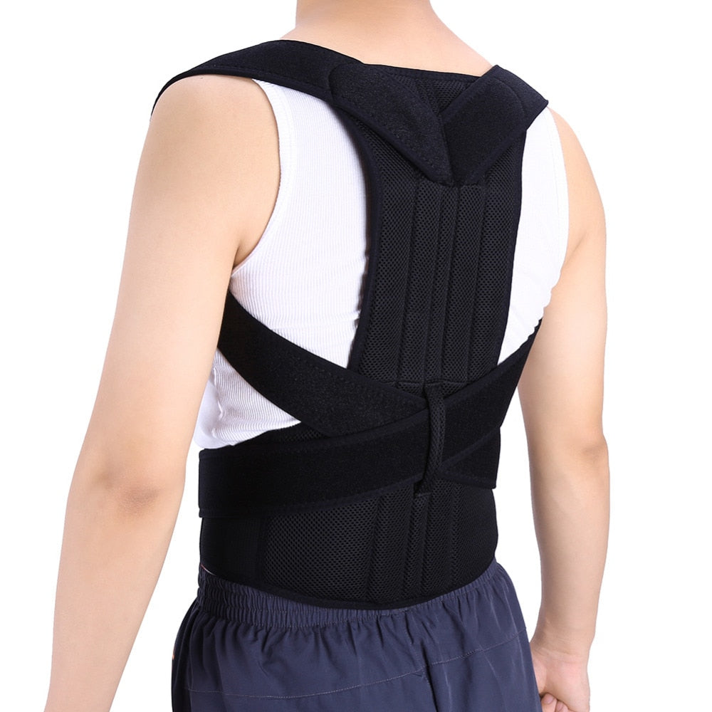 Adjustable Back Posture Corrector Support Brace