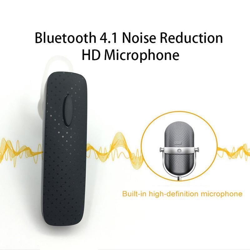 Handsfree Bluetooth Wireless Stereo Earphone Mic with Hook