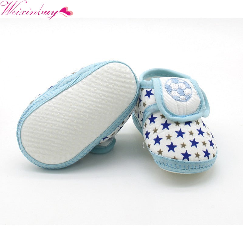 Baby Shoes Infant Baby First Walkers Newborn Girl Boy Soft Sole Anti-skid Sneaker Casual Shoes Prewalker M1