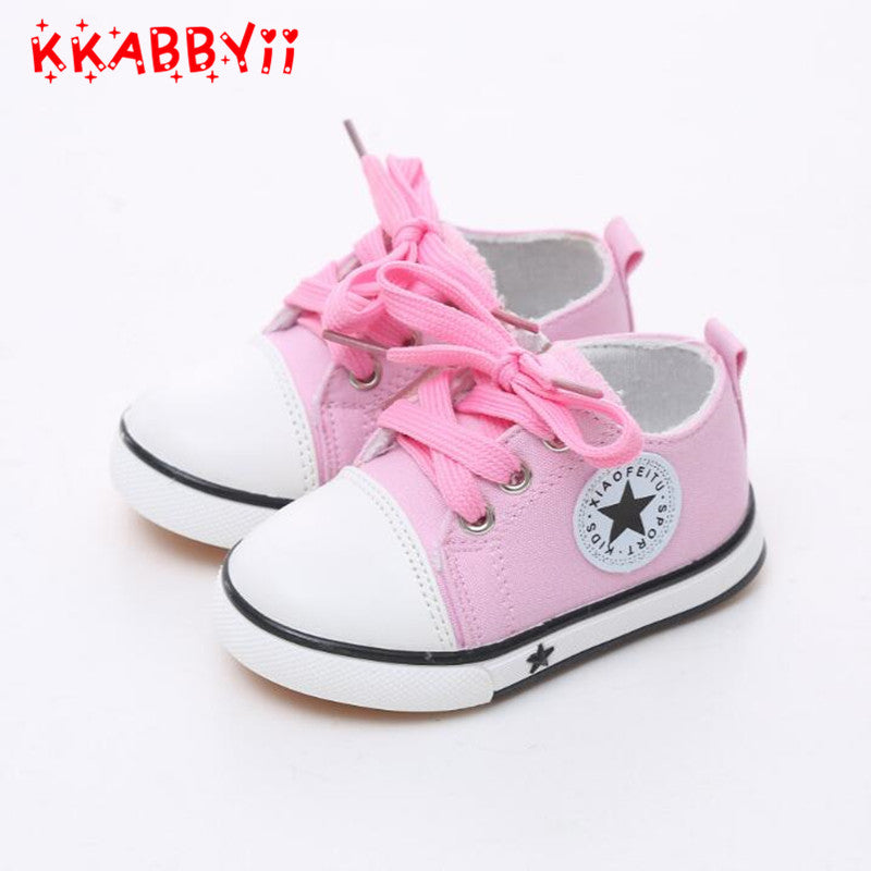 Spring Canvas Children Shoes Girl Breathable Sneaker Shoes Boys&Girls Not Smelly Feet Soft Chaussure/Kids Sneakers