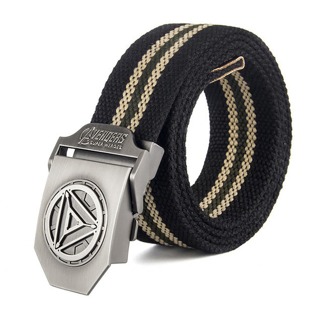 Men's Avengers Iron Man Slide Buckle Belt