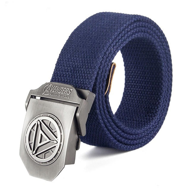 Men's Avengers Iron Man Slide Buckle Belt