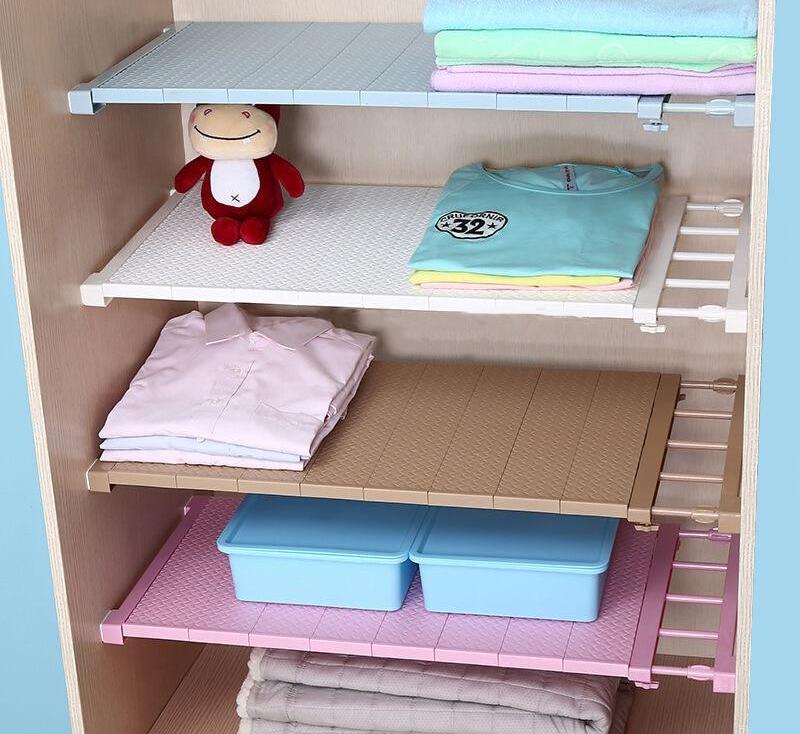 Adjustable Closet Shelf Insert Organizer