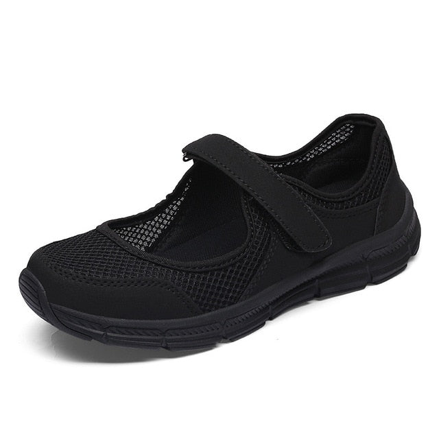 Women's Air Mesh Flat Bottom Breathable Sneakers