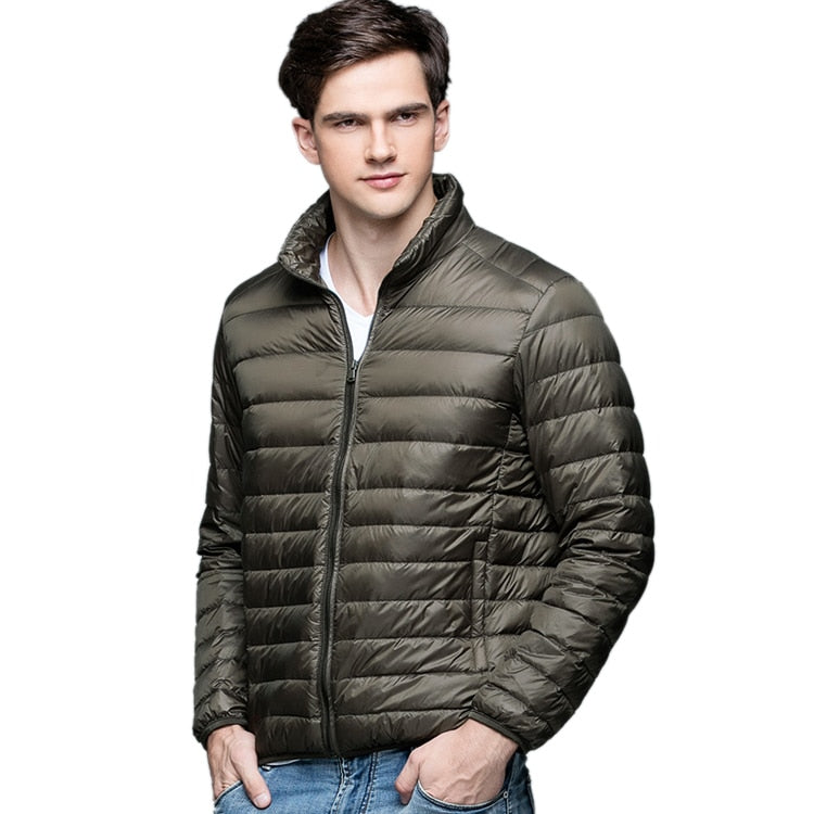 Men's Winter Duck Down Puffer Jacket