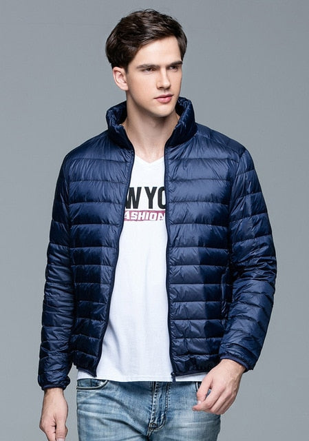 Men's Winter Duck Down Puffer Jacket